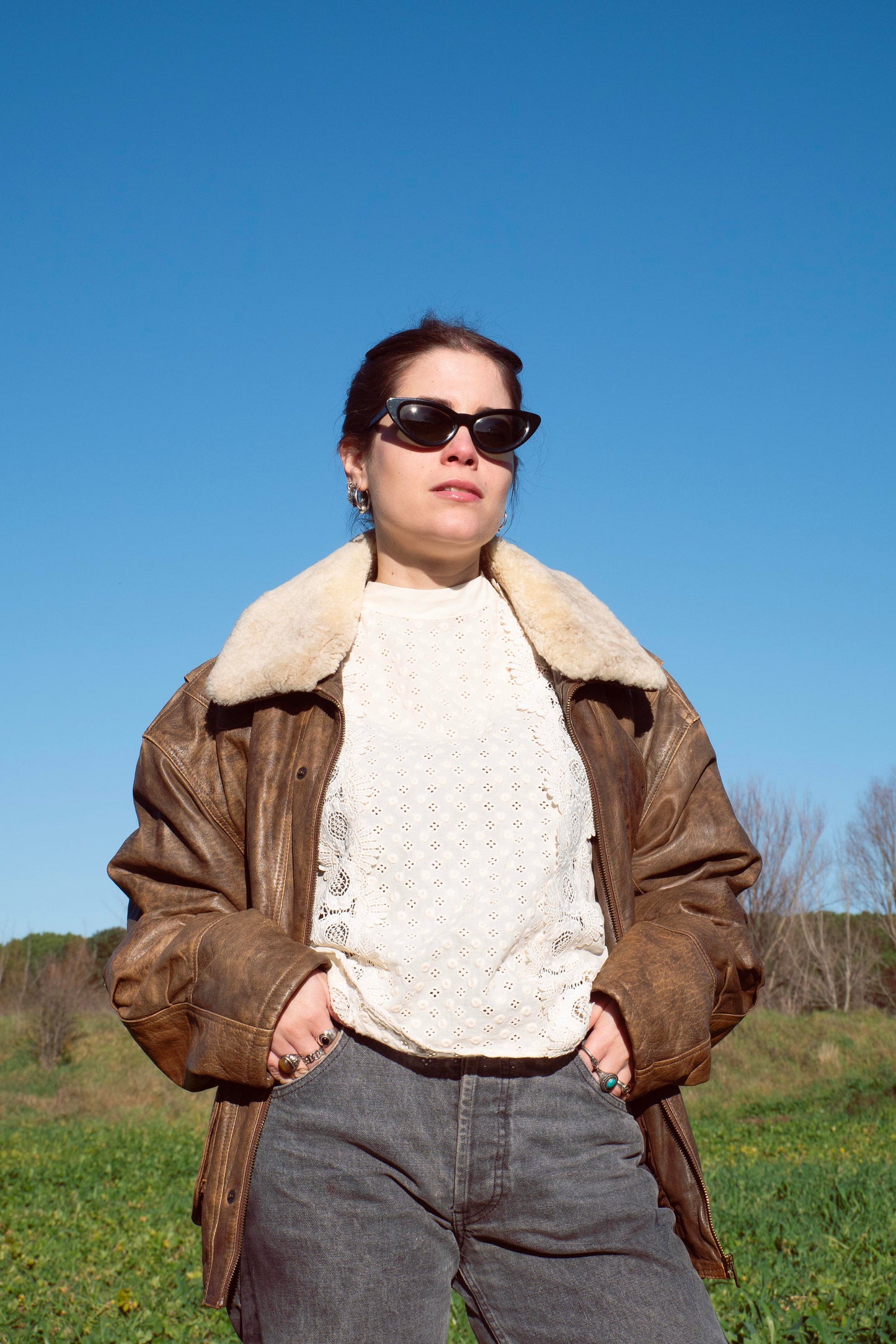 Aviator Leather Jacket