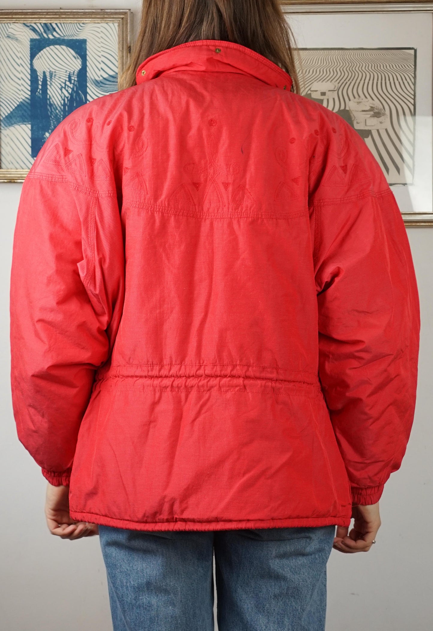 Colmar vintage crop ski jacket