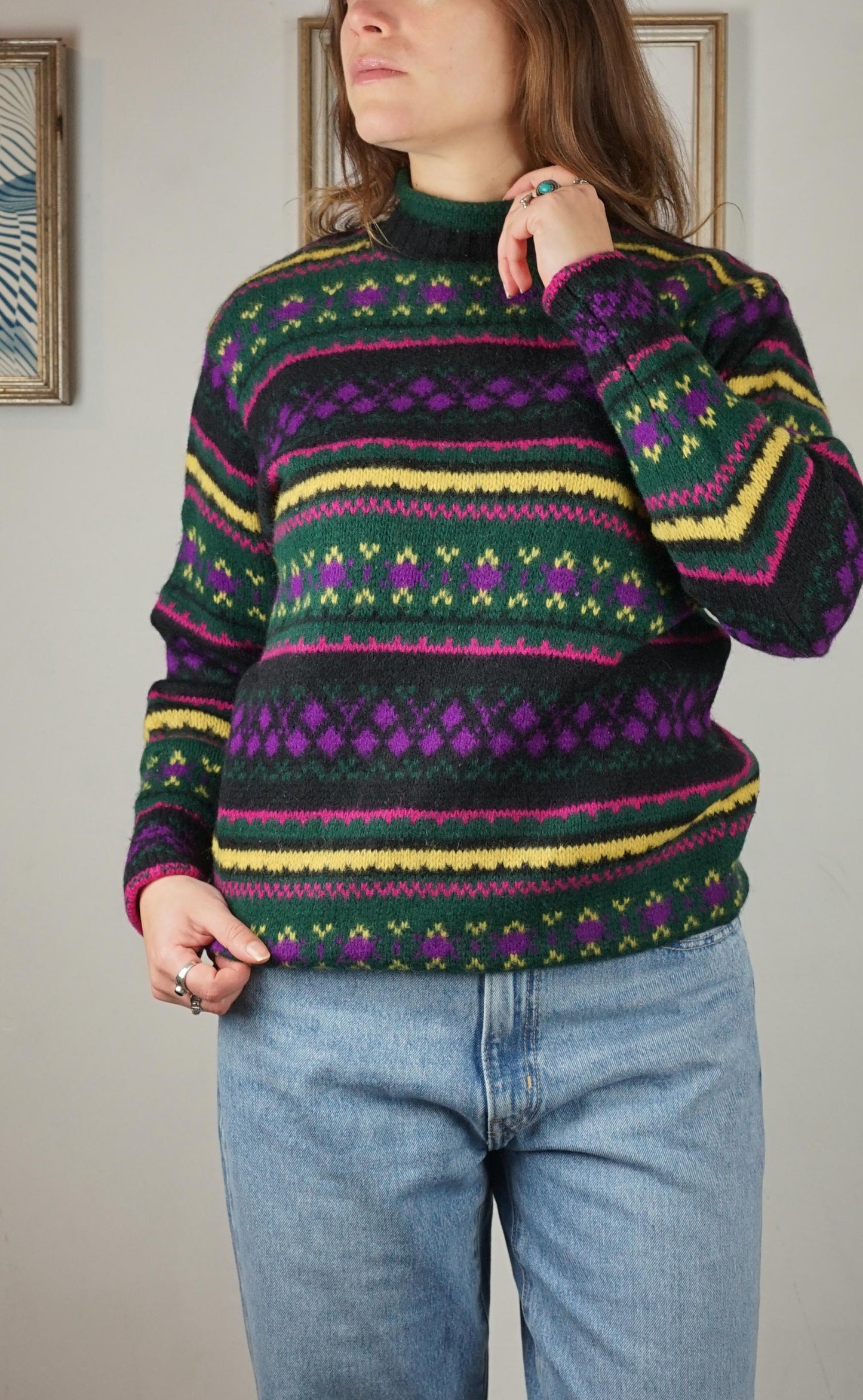 Pullover Benetton 100% lana vergine