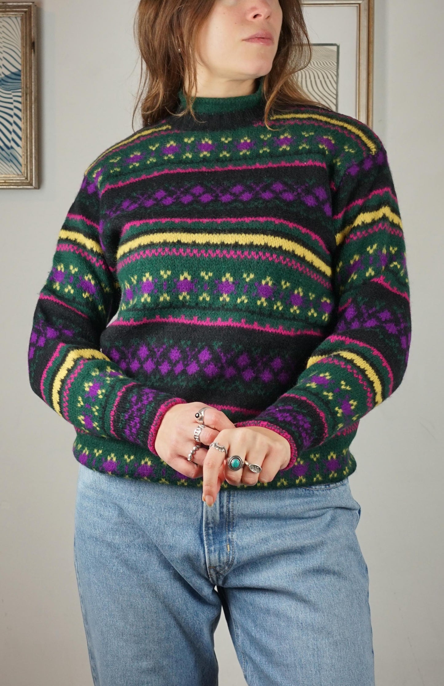 Pullover Benetton 100% lana vergine