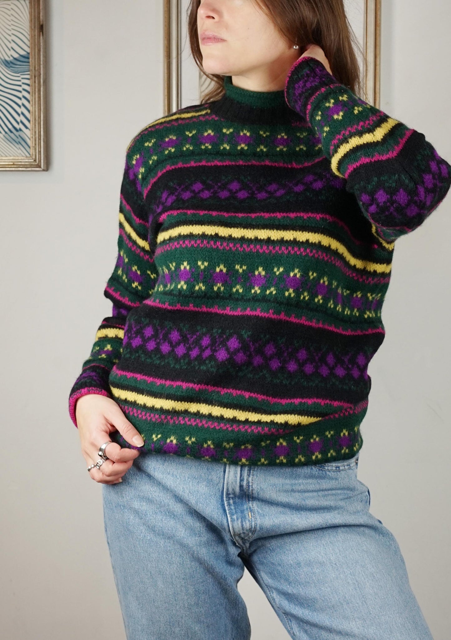Pullover Benetton 100% lana vergine