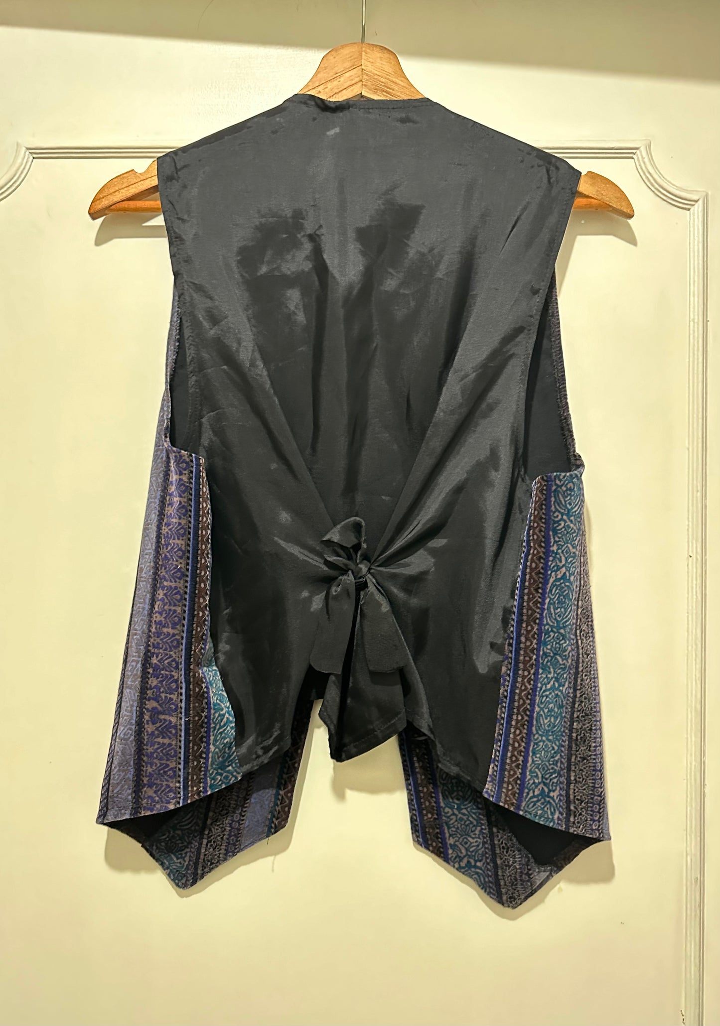 Gilet 100% cotone a righe