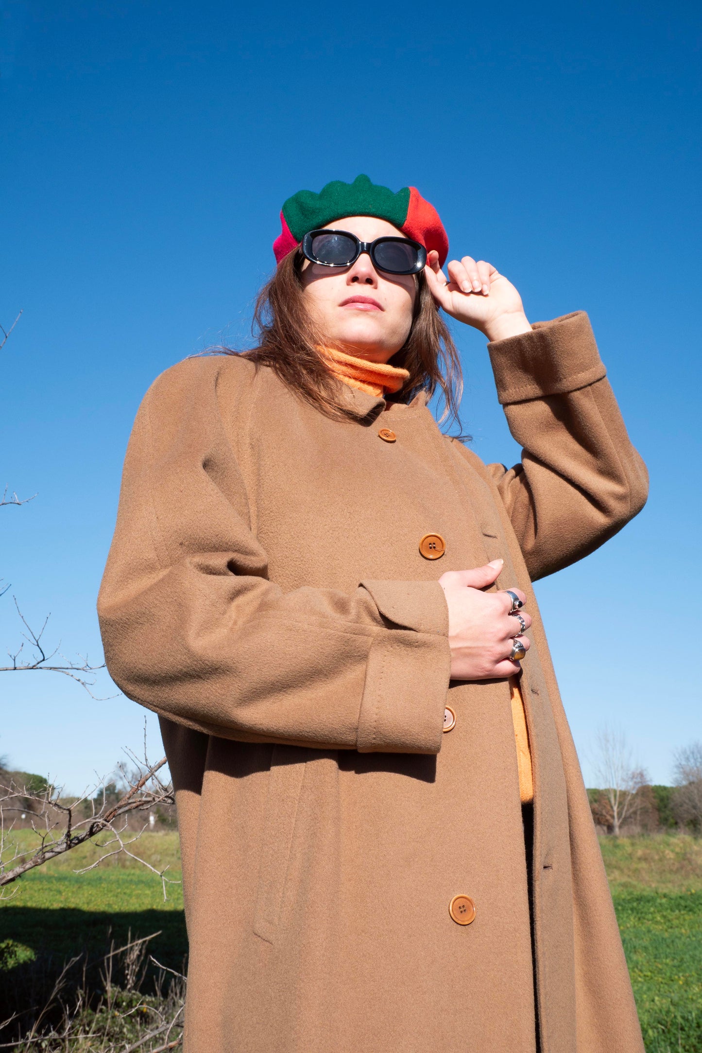 Cappotto lana Trussardi