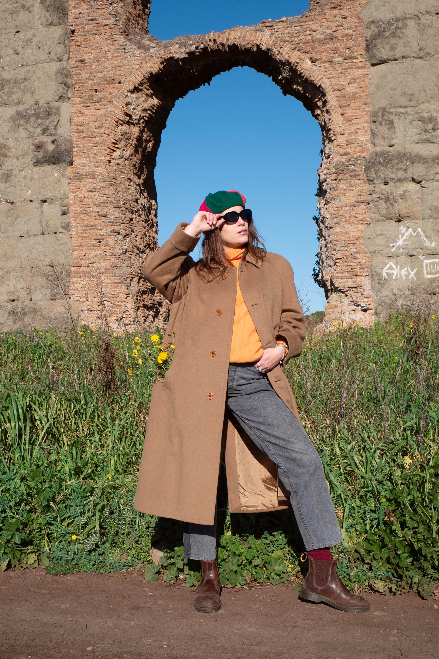 Cappotto lana Trussardi