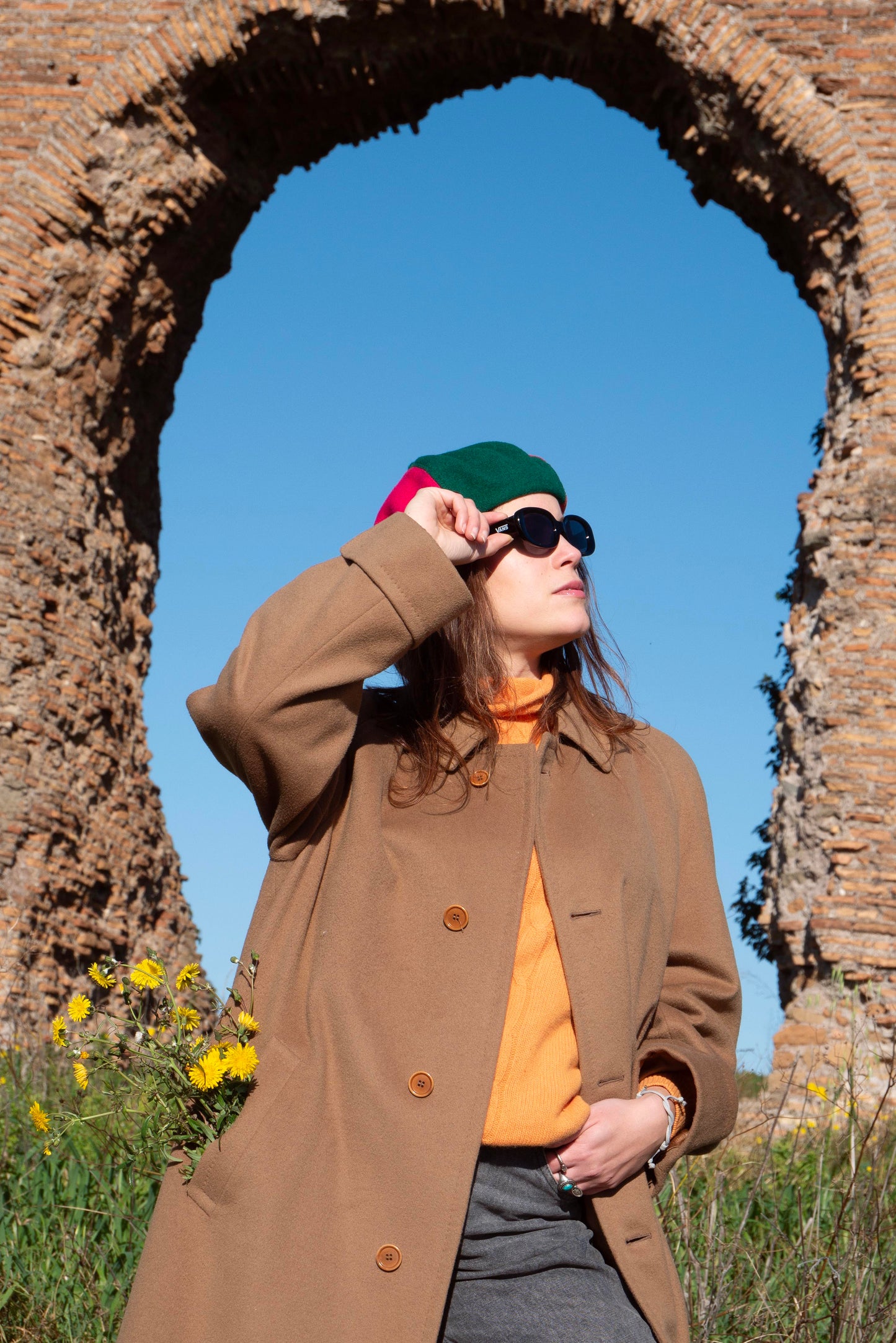 Cappotto lana Trussardi