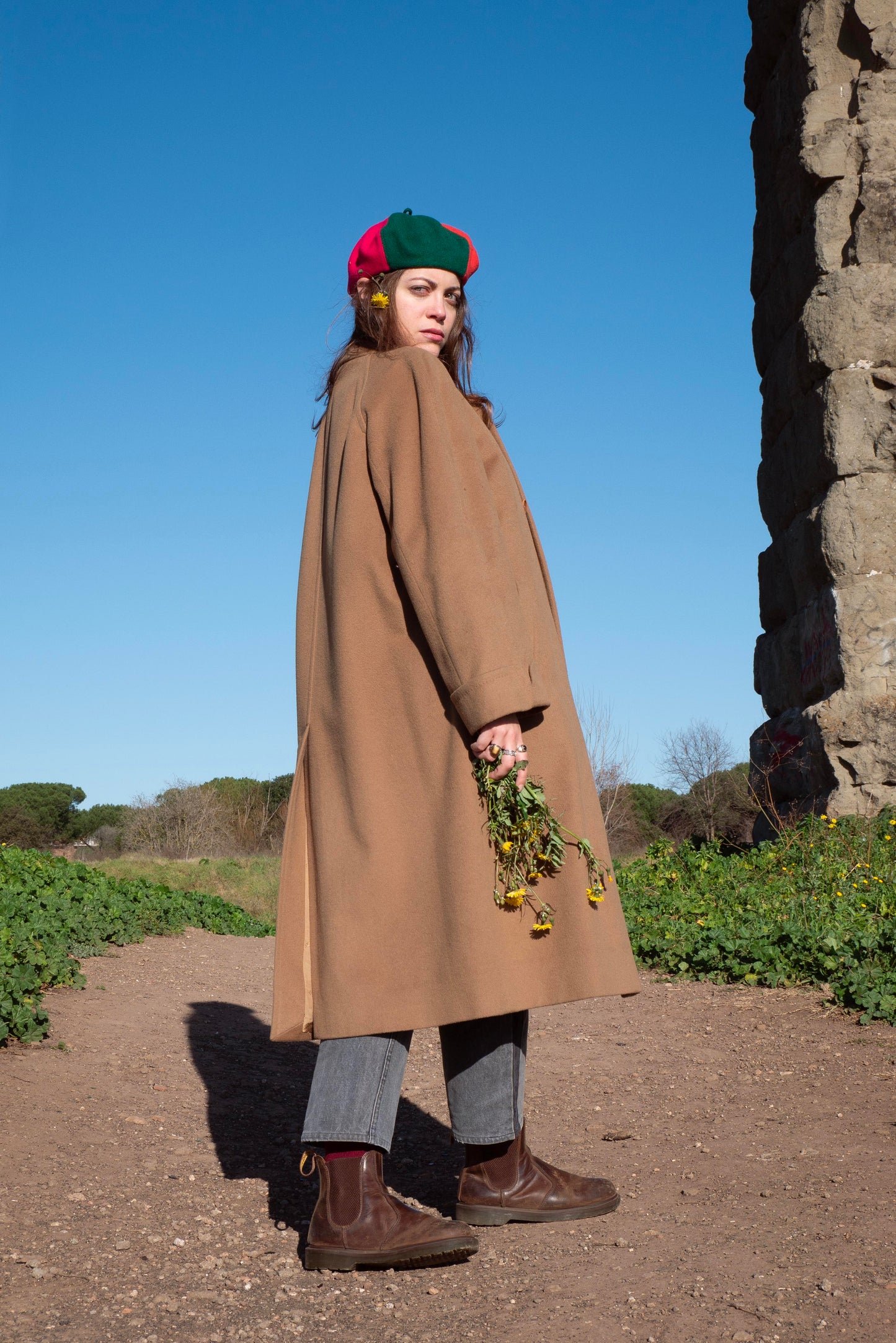 Cappotto lana Trussardi