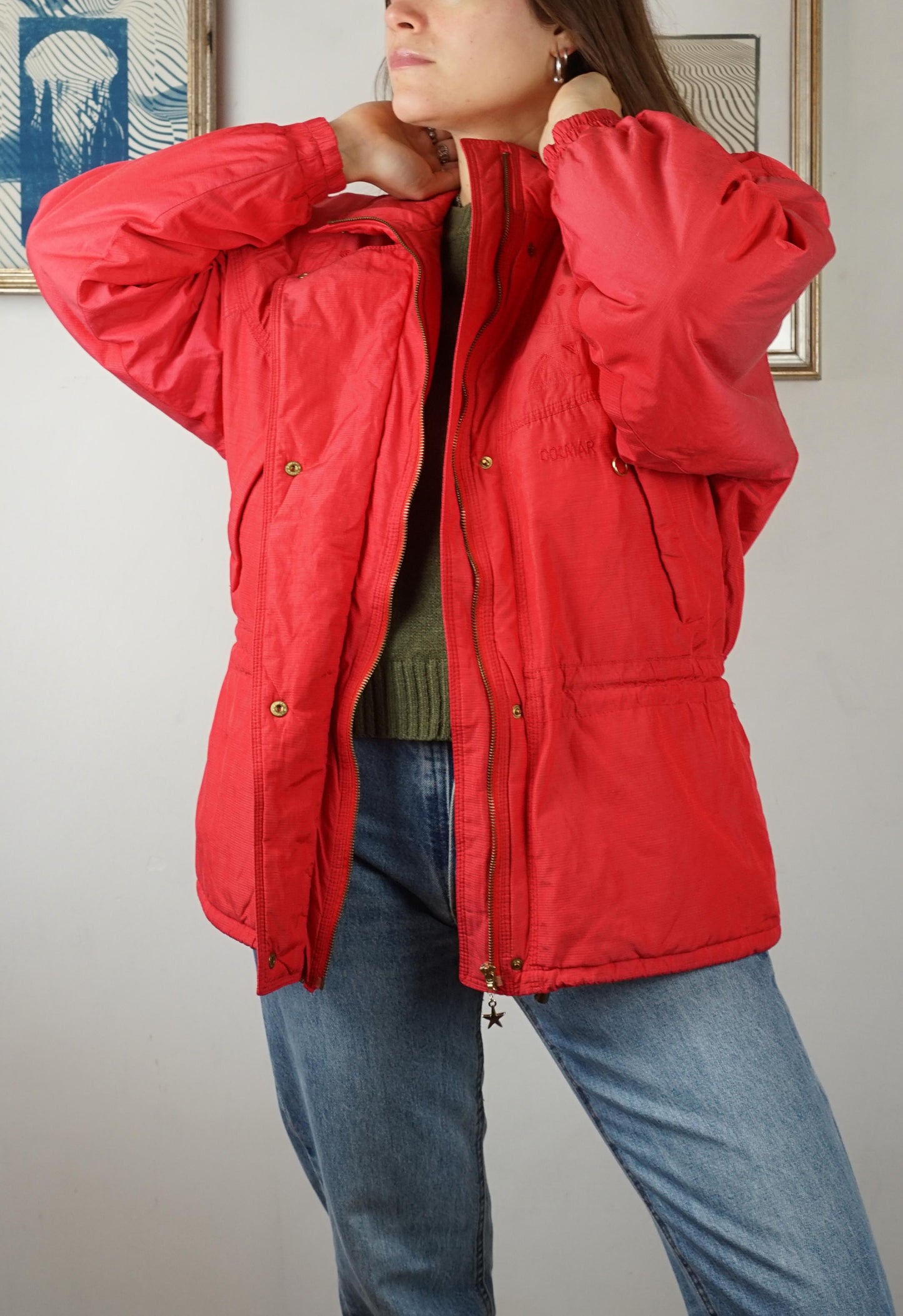 Colmar vintage crop ski jacket
