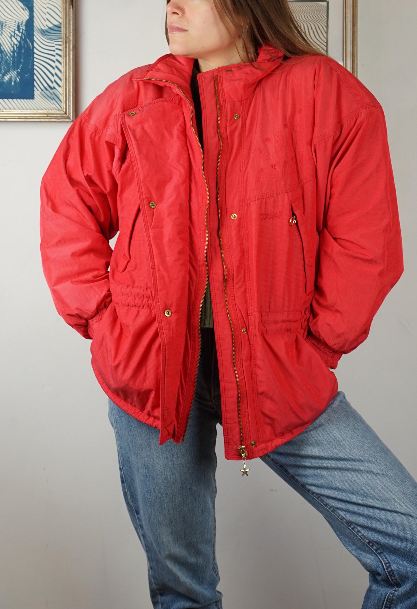 Colmar vintage crop ski jacket
