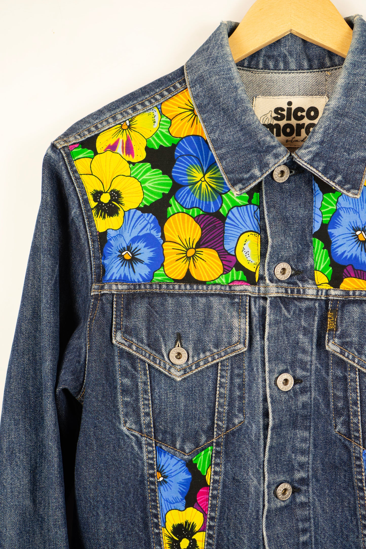 Primula Field - Custom Denim Jacket