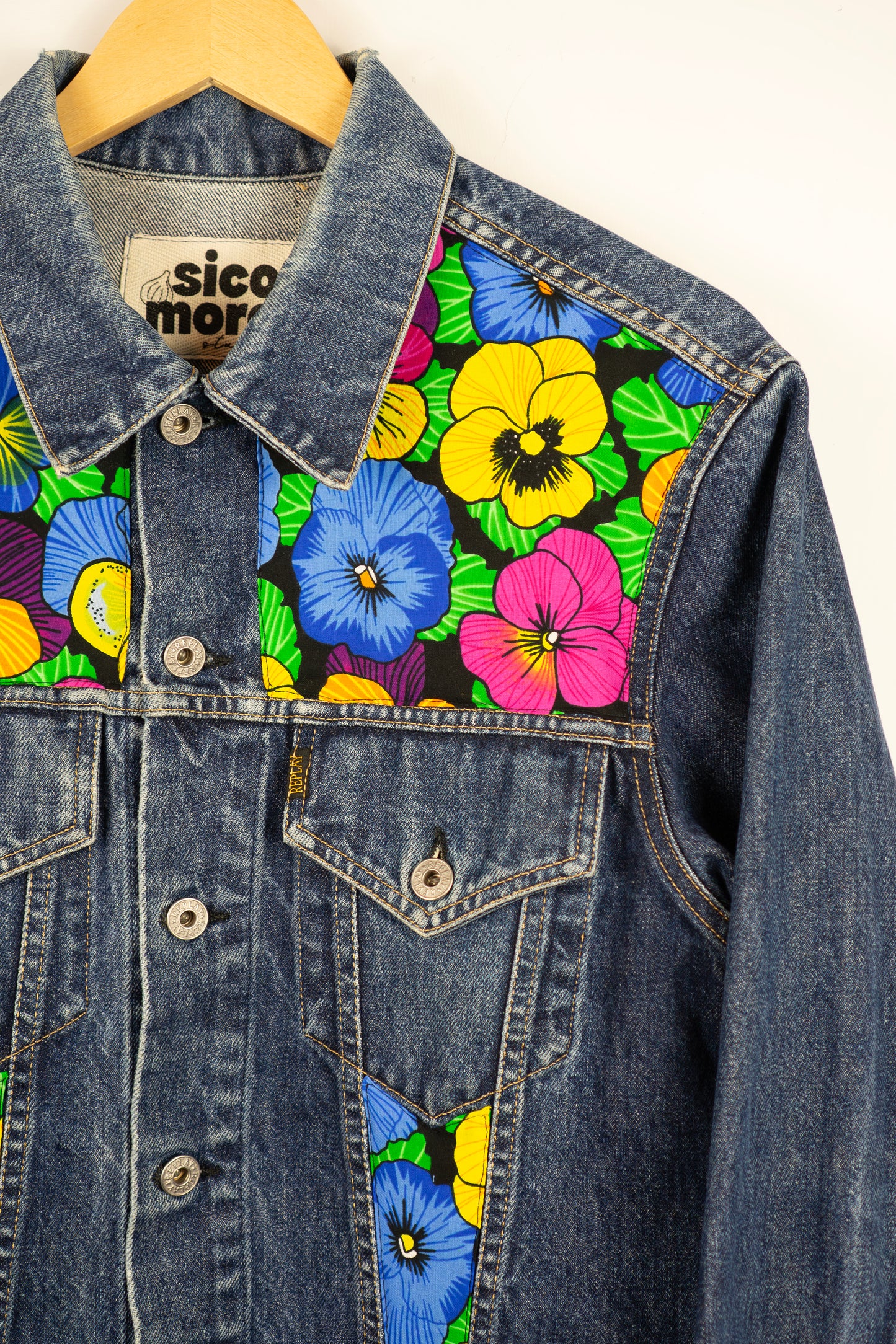 Primula Field - Custom Denim Jacket