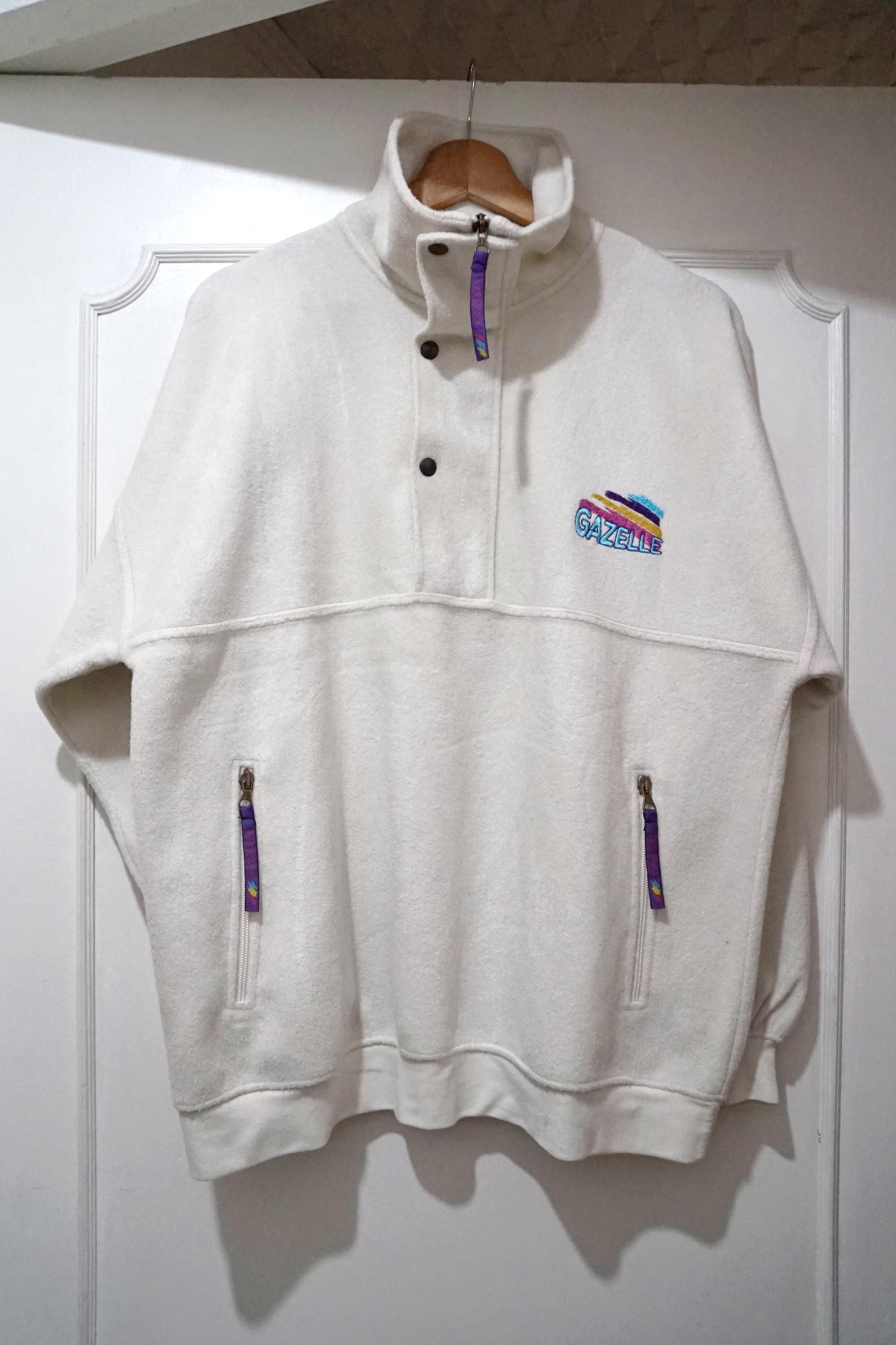 Felpa bianca Gazzelle