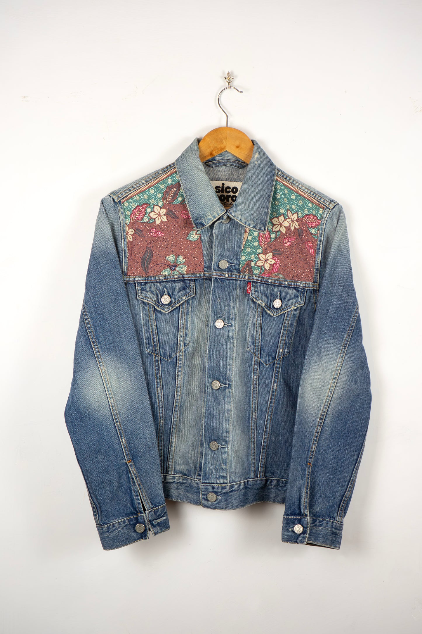 Custom Levi's Denim Jacket - Clay Garden