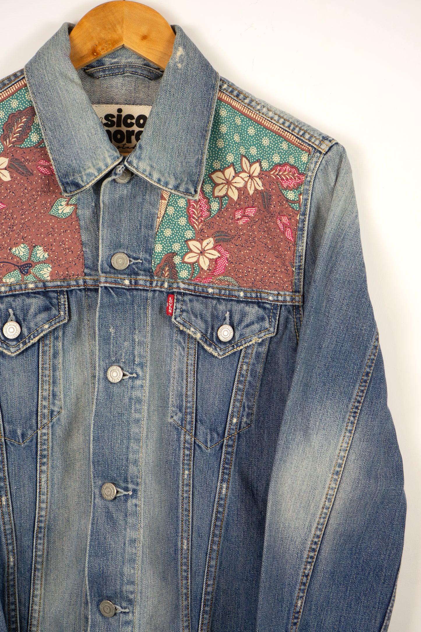 Custom Levi's Denim Jacket - Clay Garden