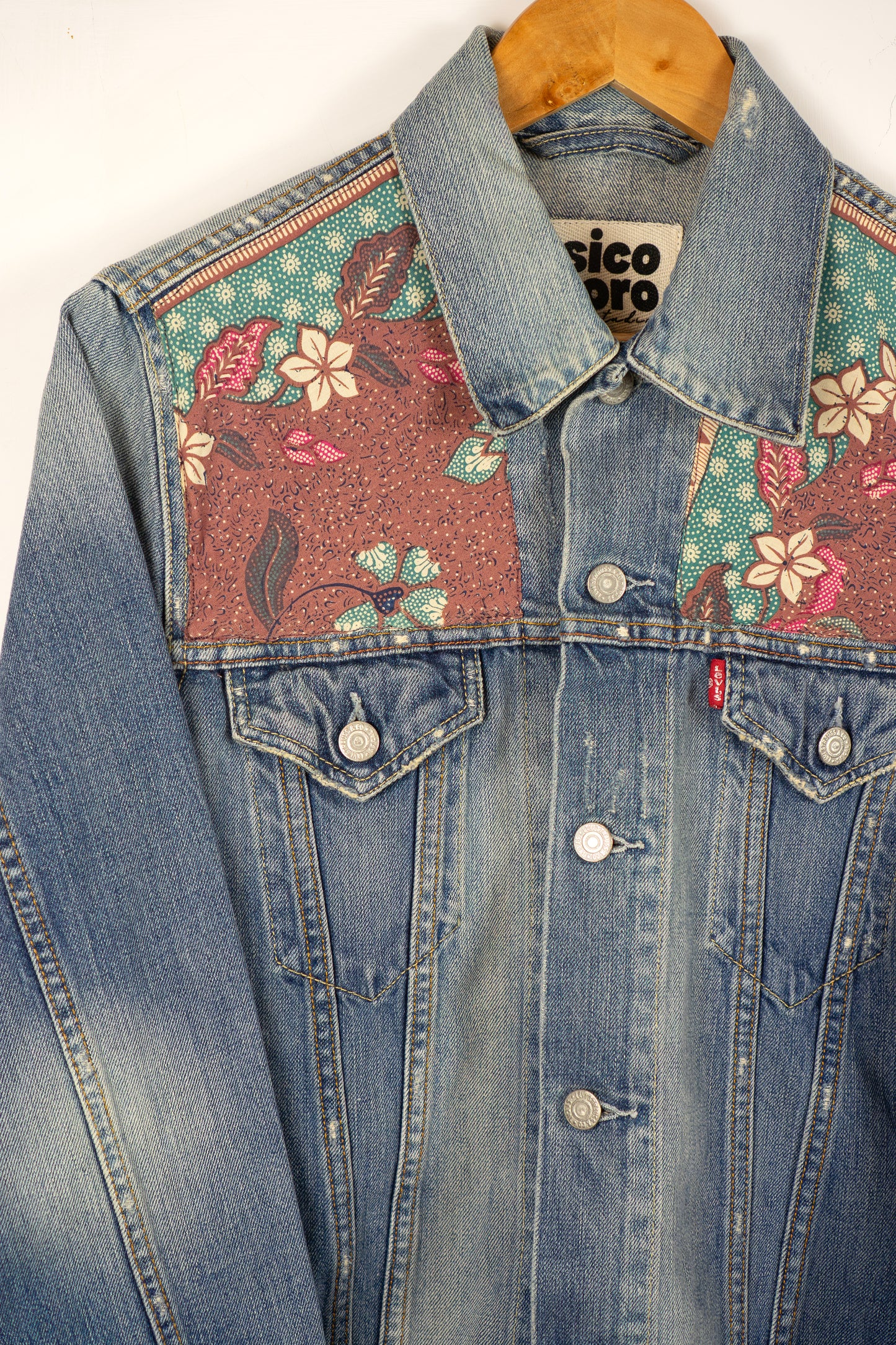 Custom Levi's Denim Jacket - Clay Garden