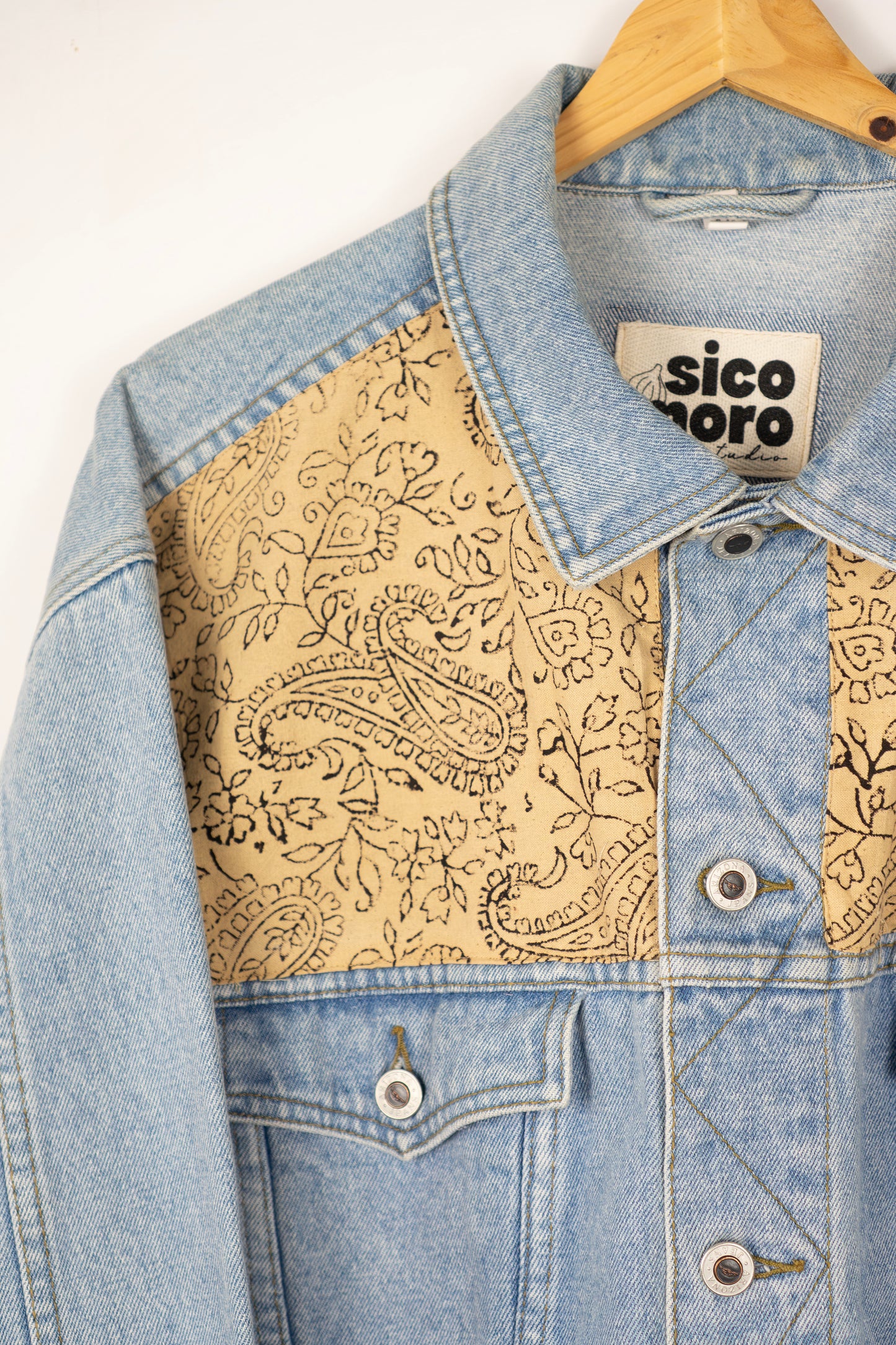 Framed Study No. I - Custom denim jacket