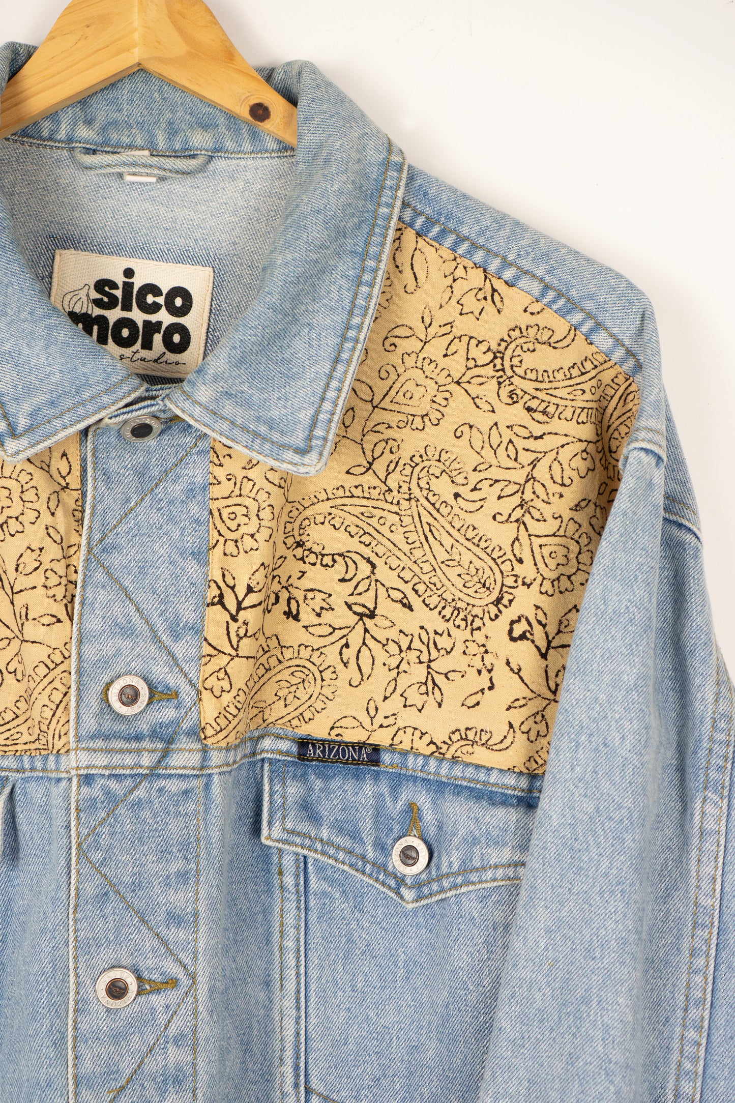Framed Study No. I - Custom denim jacket