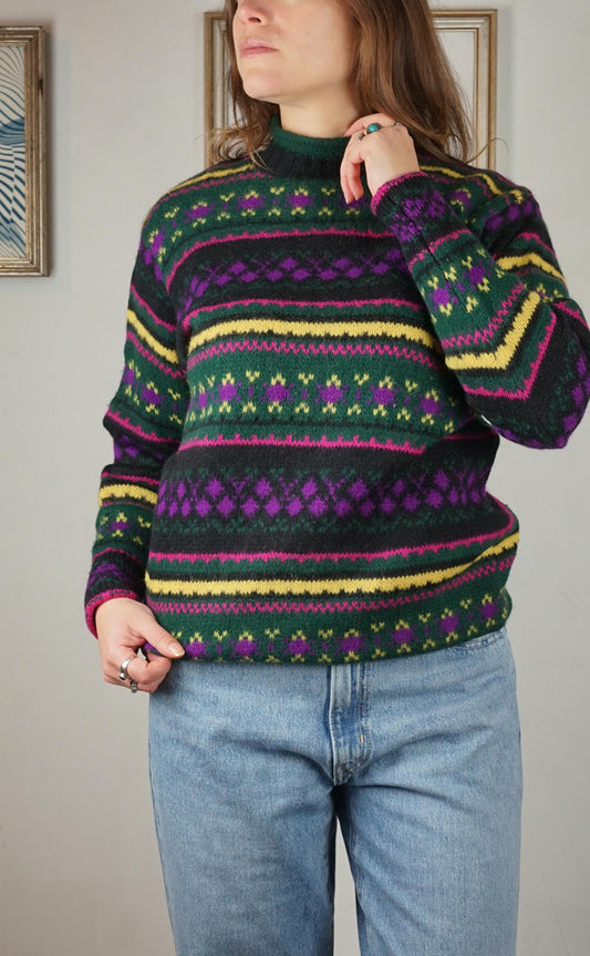 Pullover Benetton 100% lana vergine