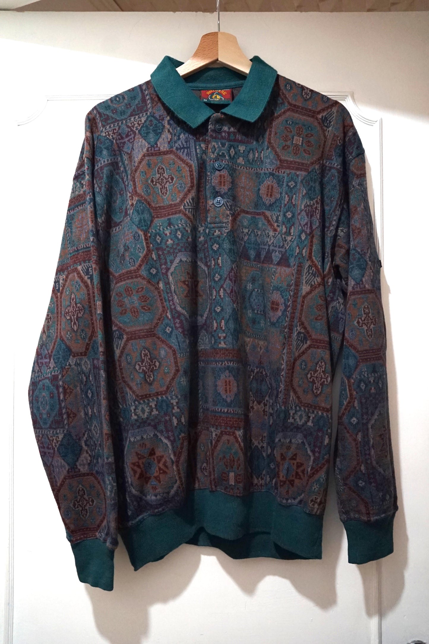 Maglione fantasia geometrica Navigare