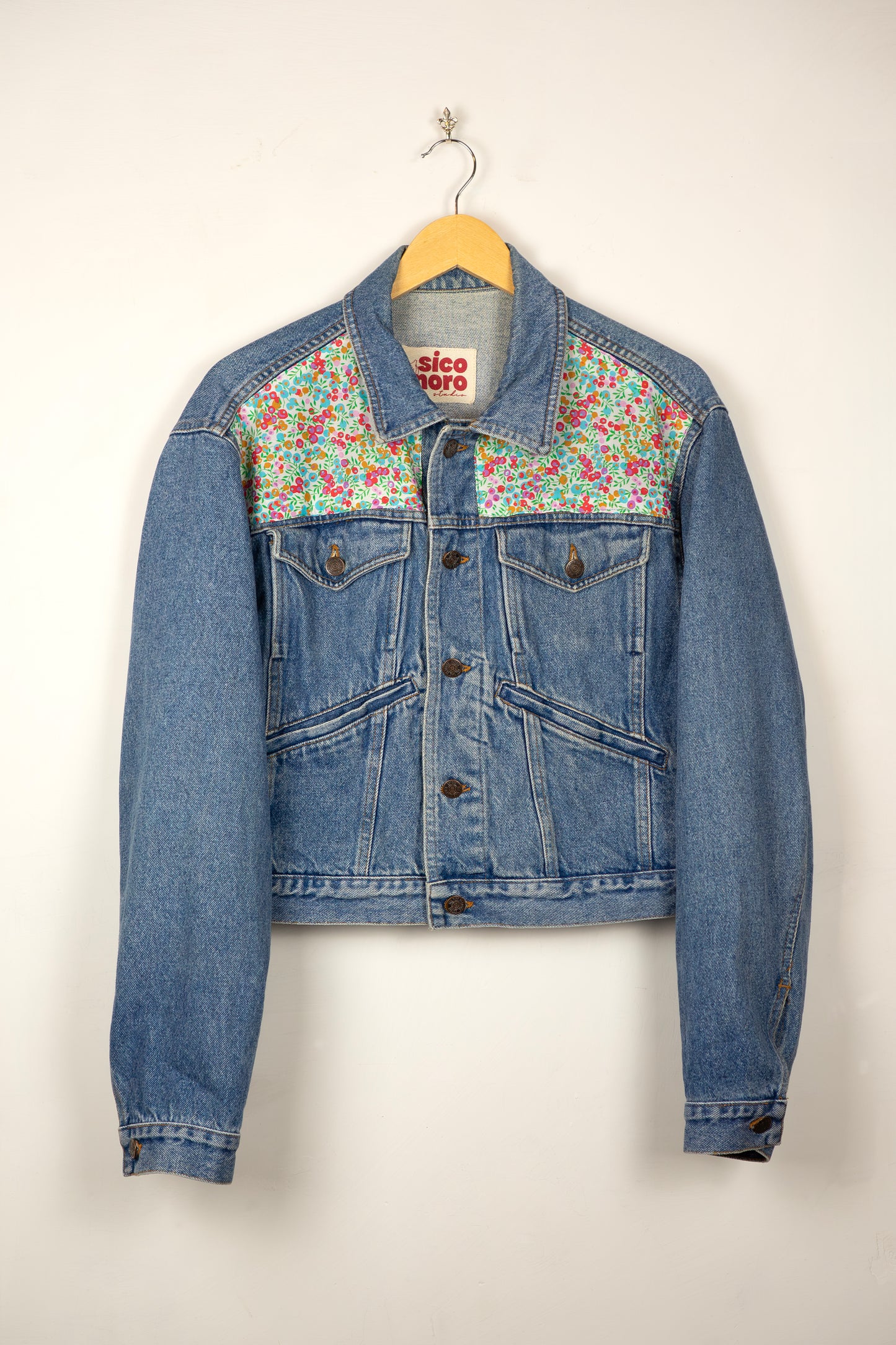 Trucker Denim Jacket - Dot Garden