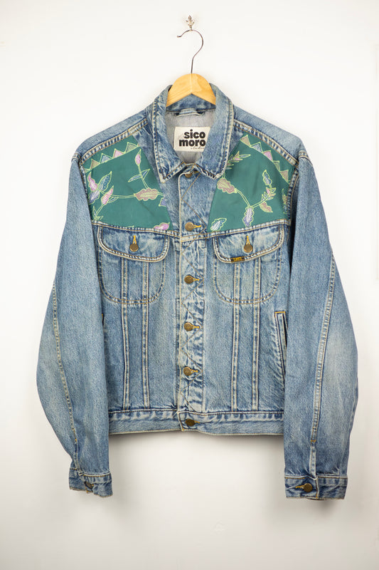 Teal Reverie - Custom Denim Jacket